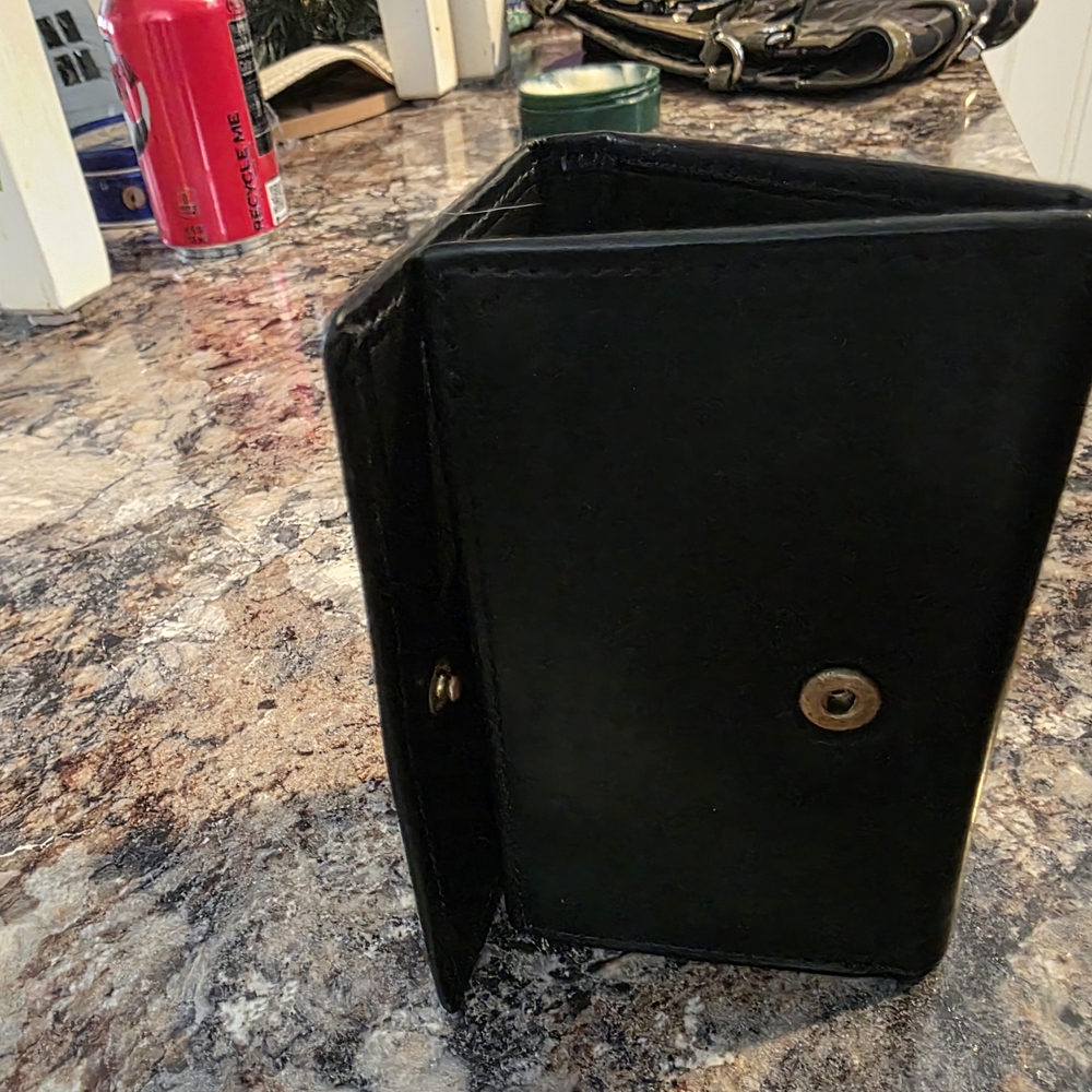 COACH Vintage Black Leather Key Case Holder - Picture 8 of 8